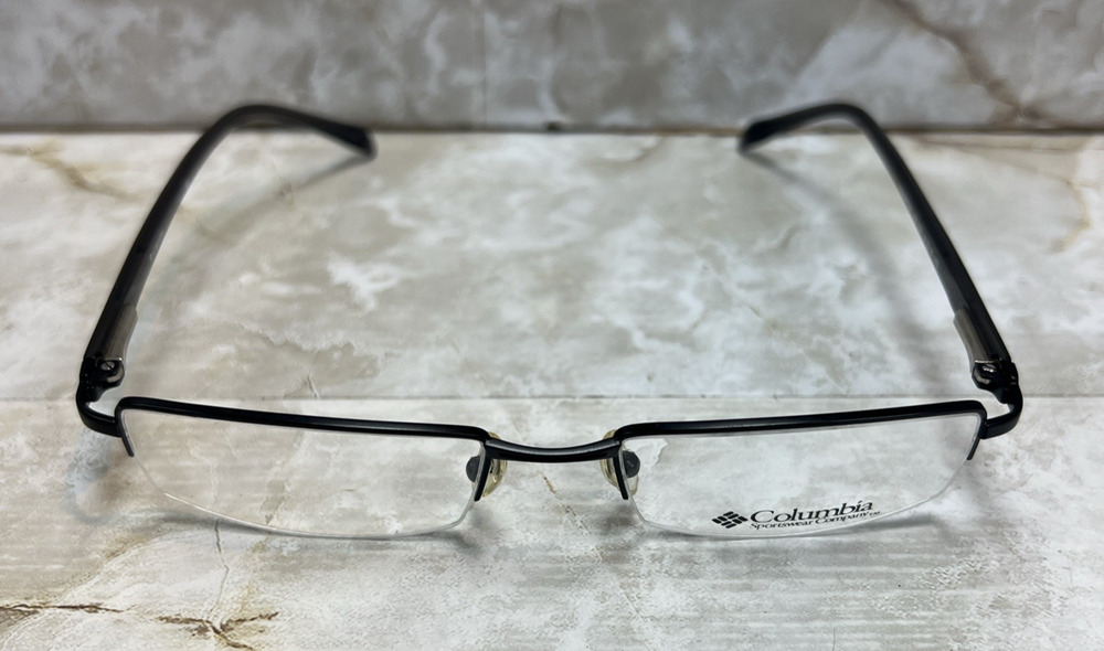 Columbia Eyeglasses Sharptail 305 C01 Satin Black Crystal FRAMES ONLY 51-18-140